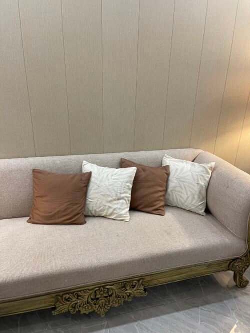 Cushion Green & White