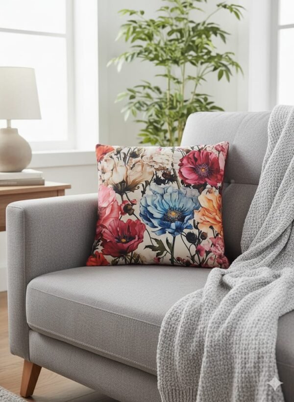 Cushion Colour Burst Floral