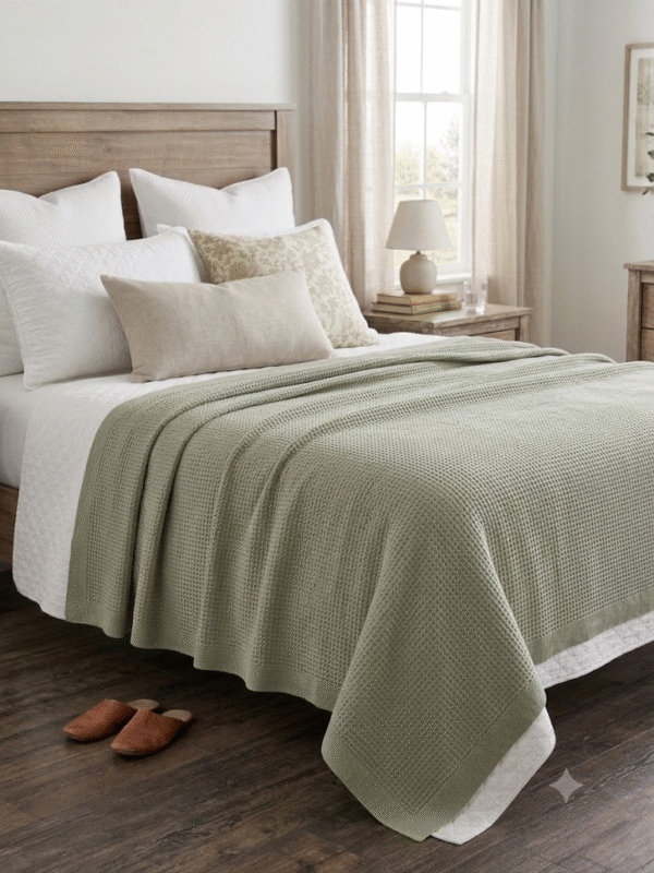 Mint Green Throw