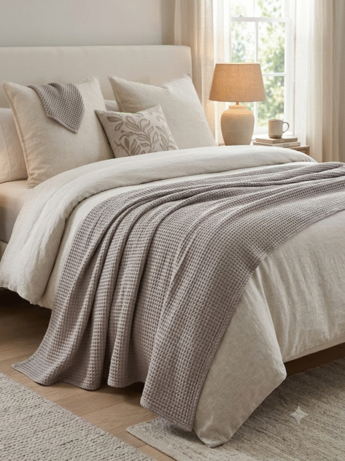 Light Grey Throw