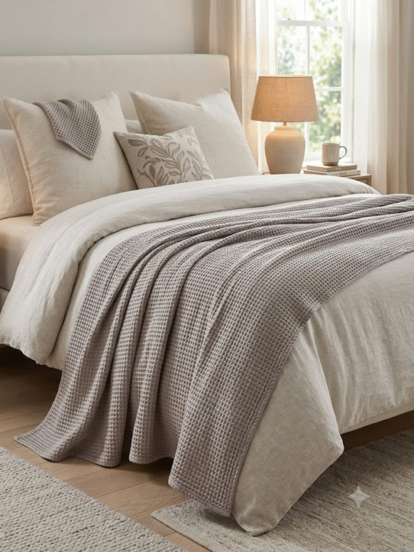 Light Grey Throw